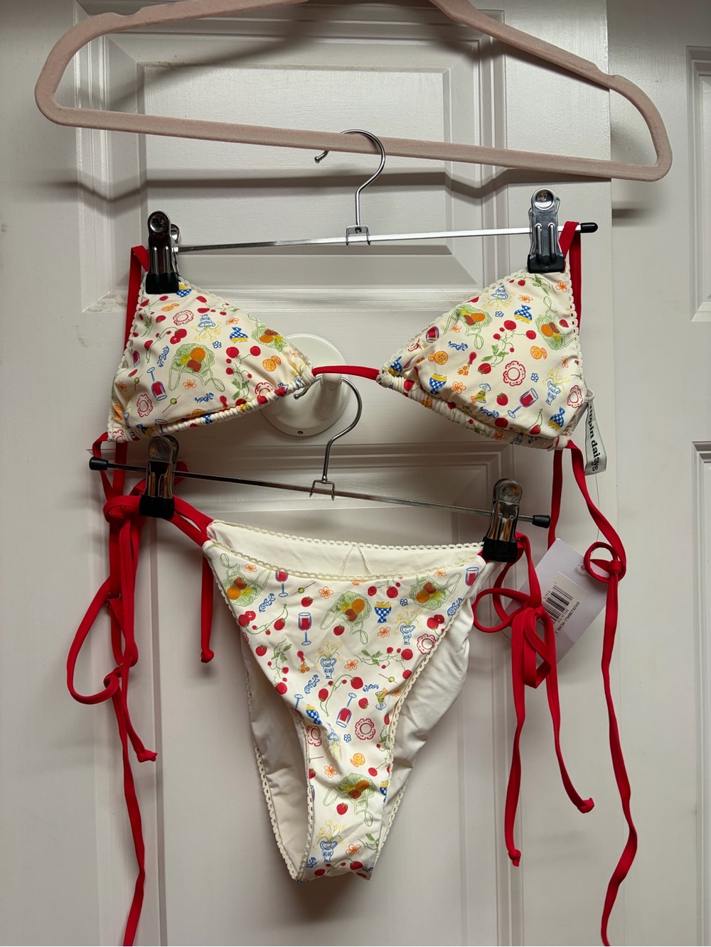Dippin’ Daisy’s Valentina Cheeky Bottoms and Emilia Triangle Bikini Set - Picture 3 of 10
